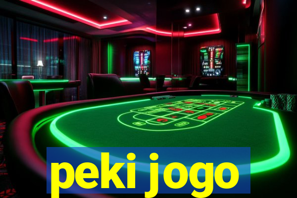 peki jogo